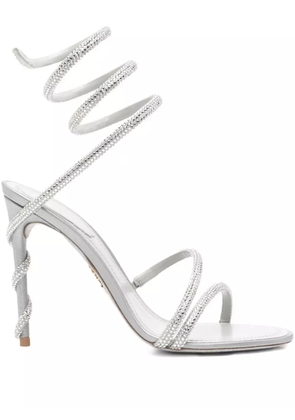 René Caovilla 105mm Margot sandals - Grey