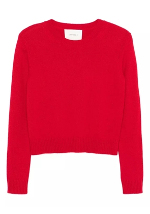 Lisa Yang Mable crew-neck cashmere jumper - Red