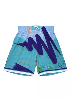 Mitchell & Ness 'NBA Charlotte Hornets 1992' Hyper Hoops Swingman basketball shorts - Blue