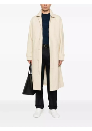 Emporio Armani houndstooth wool sweater - Blue