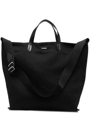 Jil Sander logo-print tote bag - Black