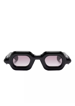 Paloceras geometric-frame sunglasses - Black