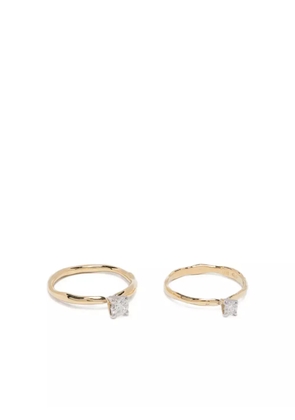 Wouters & Hendrix Gold 18K gold Toi et Moi diamond ring