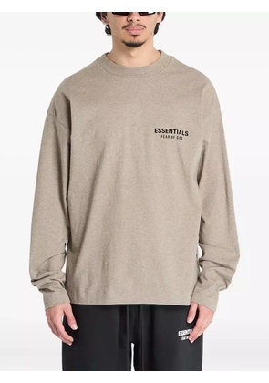 FEAR OF GOD ESSENTIALS crew-neck long-sleeve T-shirt - Grey