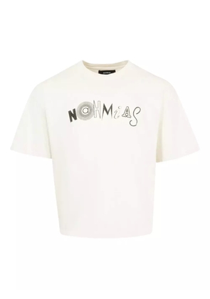 Nahmias logo collage T-shirt - White