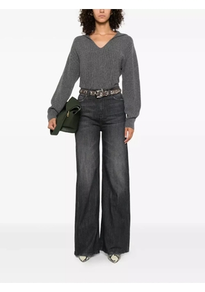 TWINSET ribbed jumper - Grey