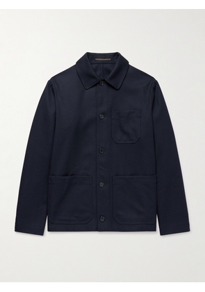 Incotex - Twill Chore Jacket - Men - Blue - IT 44