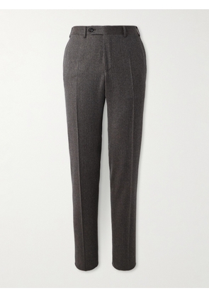 Canali - Impeccabile Straight-Leg Wool Suit Trousers - Men - Brown - IT 46