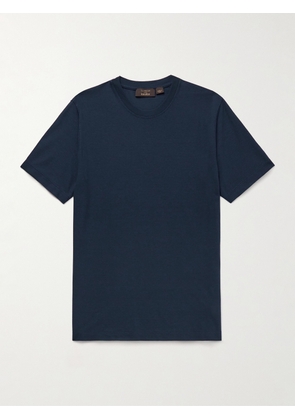 Incotex - Zanone Slim-Fit IceCotton T-Shirt - Men - Blue - IT 44