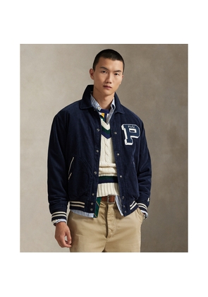 Corduroy Letter Jacket