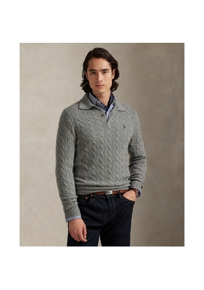 Cable-Knit Wool-Cashmere Jumper