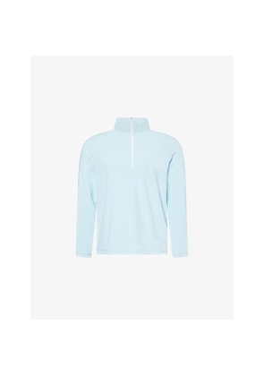 Mens G/Fore Brushed-Back Tech Quarter-Zip Stretch-Woven Sweatshirt