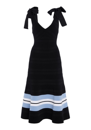 Carolina Herrera - Flared Knit Midi Dress - Multi - S - Moda Operandi