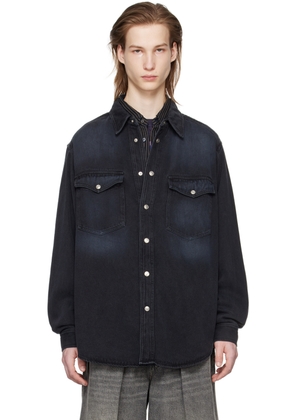 Isabel Marant Black Tailly Denim Shirt