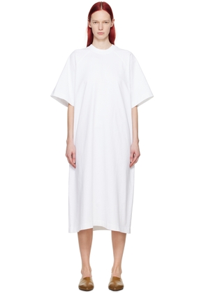Studio Nicholson White Stokes Midi Dress