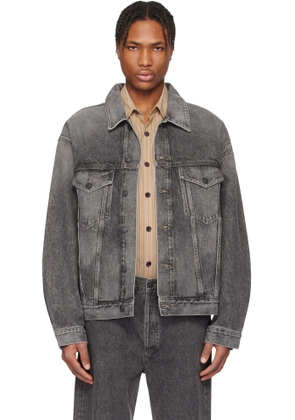 AGOLDE Gray Stefano Denim Jacket