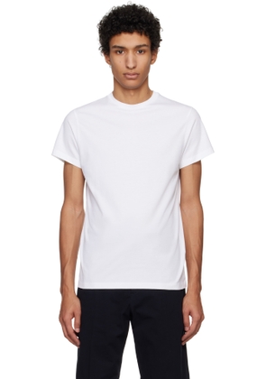 Jil Sander White Cotton T-shirt