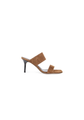 Varvara suede leather mules