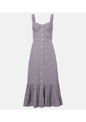 Polo Ralph Lauren Floral cotton midi dress