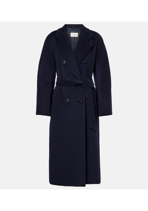 Max Mara Madame wool and cashmere wrap coat