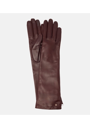 Max Mara Leather gloves