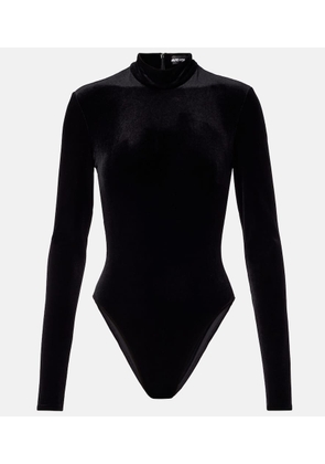 David Koma Velvet bodysuit