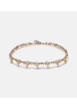 Ananya 18kt gold choker with diamonds