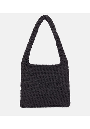 The Row Didion woven shoulder bag