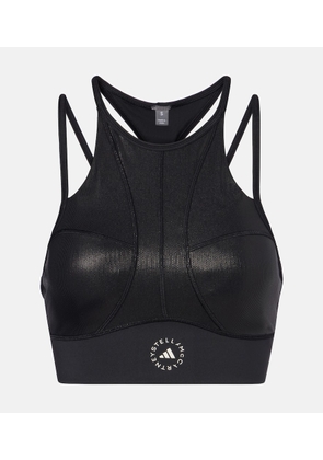 Adidas by Stella McCartney Lame sports bra