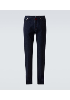 Kiton Mid-rise skinny jeans