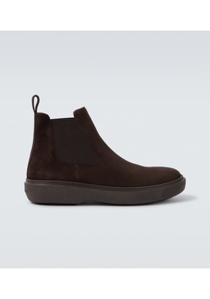 Giorgio Armani Suede ankle boots