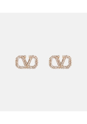 Valentino VLOGO embellished earrings