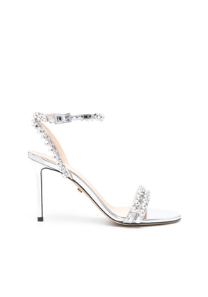 Mach & Mach Crystal Heart Embellished 95Mm Heel Sandal