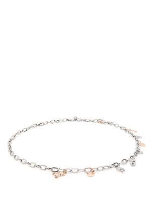 Vivienne Westwood Multi Charm Two-tone Chain Belt - Silver - One Size