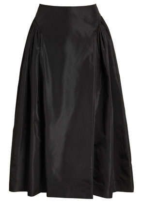 Simone Rocha Hip Detail Bind Shell Midi Skirt - Black - 6 (UK6 / XS)