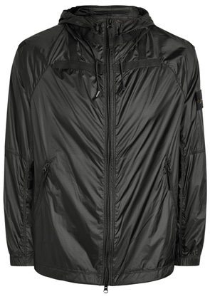 Stone Island Hooded Shell Jacket - Grey - M