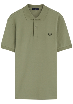 Fred Perry Logo-embroidered Piqué Cotton Polo Shirt - Green - XL