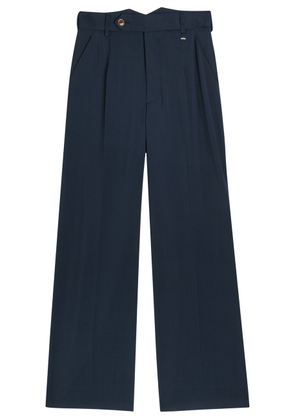 Vivienne Westwood Lauren Wool Trousers - Navy - 40 (UK8 / S)
