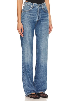 Citizens of Humanity Annina Wide Leg Jeans in Denim-Medium. Size 29. Also in 32, 33, 34.