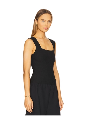 DL1961 Square Neck Instasculptâ¢ Top in Black. Size M. Also in XS.