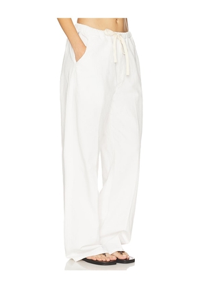Citizens of Humanity Aurora Pull On Pant in Cream. Size M. Also in L, S, XL, XS.