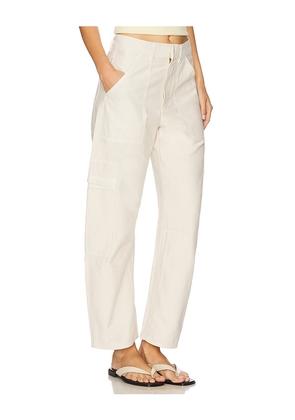 Citizens of Humanity Marcelle Cargo Pant in Cream. Size 25. Also in 23, 24, 26, 28, 29, 31, 32, 33, 34.