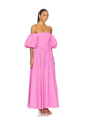 CAROLINE CONSTAS Christina Gown in Pink. Size M. Also in S, XS.