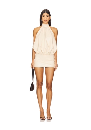 CULTNAKED Bubble Romper in Ivory. Size L. Also in M.