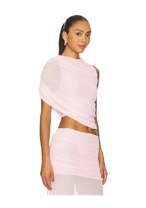 Amanda Uprichard x REVOLVE Leo Top in Pink. Size L. Also in M, S, XL, XS.