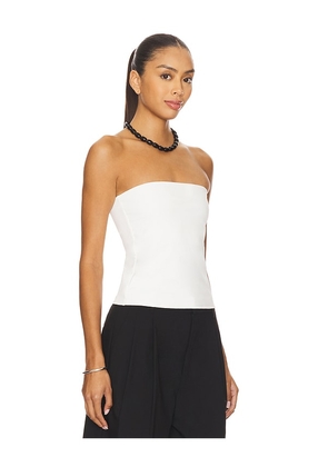 EAVES Bo Tube Top in White. Size L. Also in M, S, XL, XS, XXS.