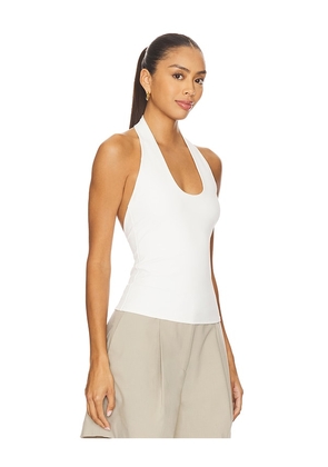 EAVES Simeon Halter Top in White. Size L. Also in XL.