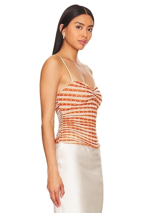 Free People New Love Cami in Orange. Size L. Also in M, XL.