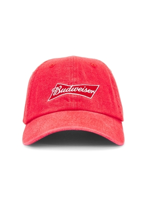 Junk Food Miller Welcome To The High Life Hat in Red.