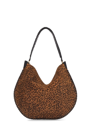 Isabel Marant Oskan Hobo Soft Shoulder Bag in Brown.